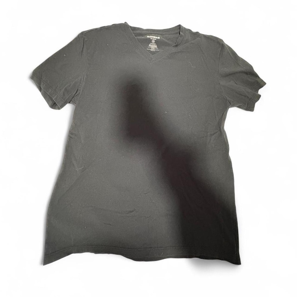 Bombas Men's black V-Neck Tee